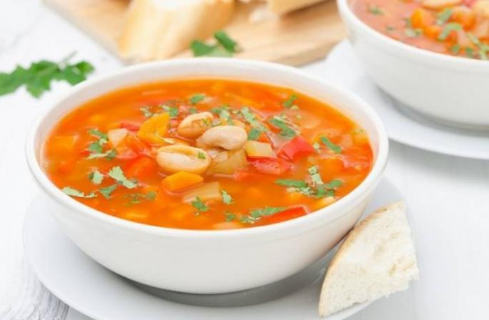 Фасолевый суп в мультиварке - обед без хлопот Как сварить суп из фасоли в мультиварке