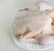 Cutting chicken legs into fillets