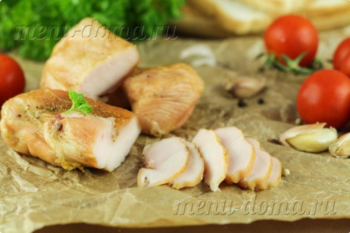 Home-cured chicken breast