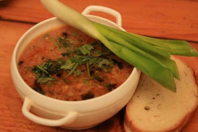 سوپ خرچو - یک لذت تند (دستور پخت) خرچو گوشت گاو